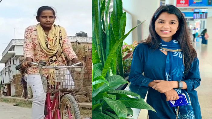 मैथिली ठाकुर और साइकिल गर्ल ज्योति बनी चुनाव आइकान, लोगों को करेंगी जागरूक