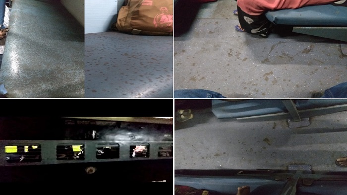 कोविड स्पेशल ट्रेन की खुली पोल, सीटें गंदी, लाइट नहीं, मोबाइल जलाकर खोजते रहे बर्थ